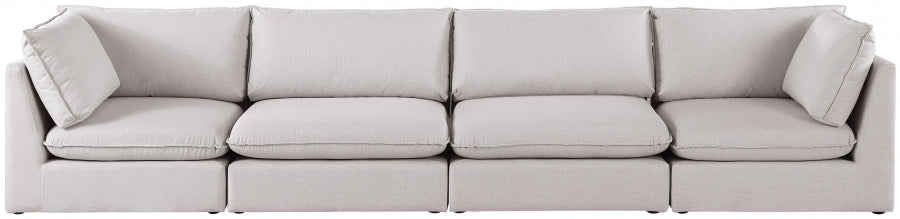 Mackenzie Linen Textured 160" Modular Sofa Model: 688-S160B