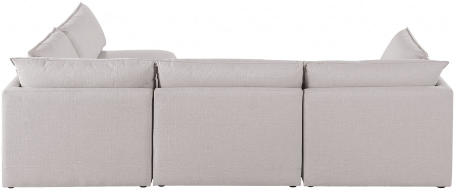 Mackenzie Linen Textured Modular Sectional Model: 688-Sec4A