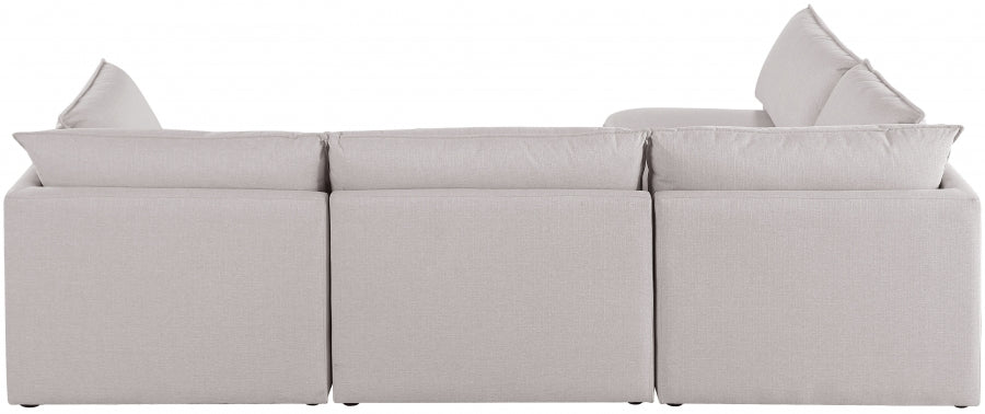 Mackenzie Linen Textured Modular Sectional Model: 688-Sec4A