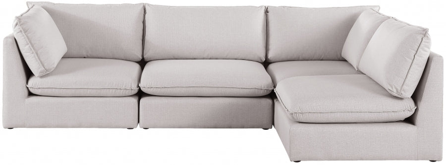 Mackenzie Linen Textured Modular Sectional Model: 688-Sec4A