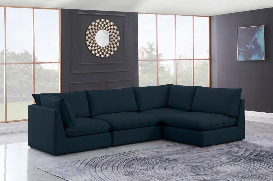 Mackenzie Linen Textured Modular Sectional Model: 688-Sec4A