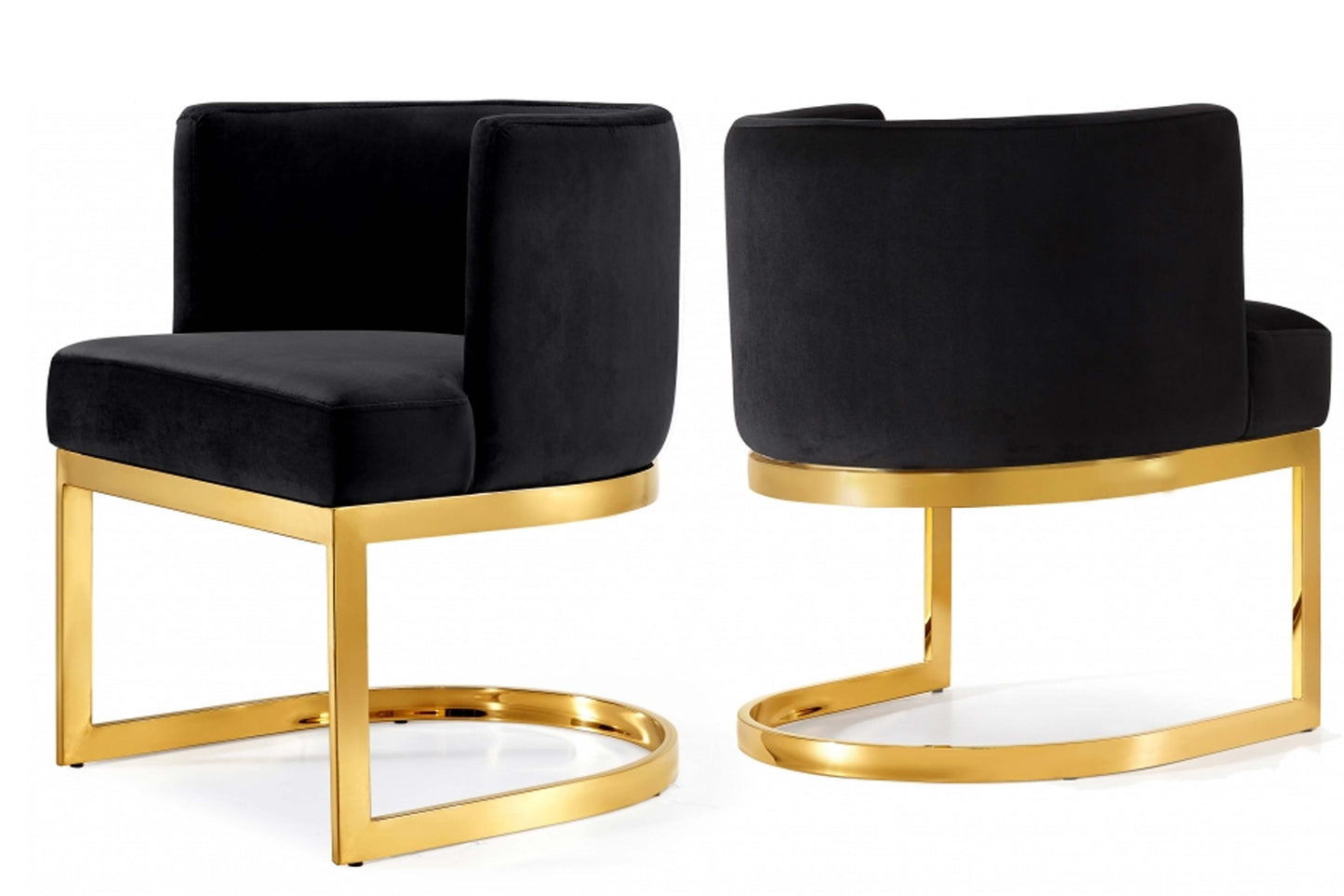 Gianna Velvet Dining Chair SKU: 718-C - Venini Furniture