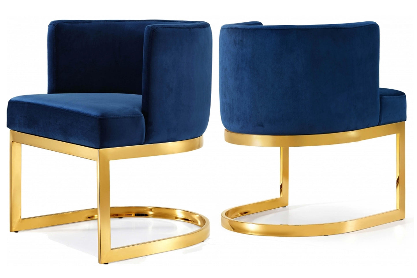 Gianna Velvet Dining Chair SKU: 718-C - Venini Furniture