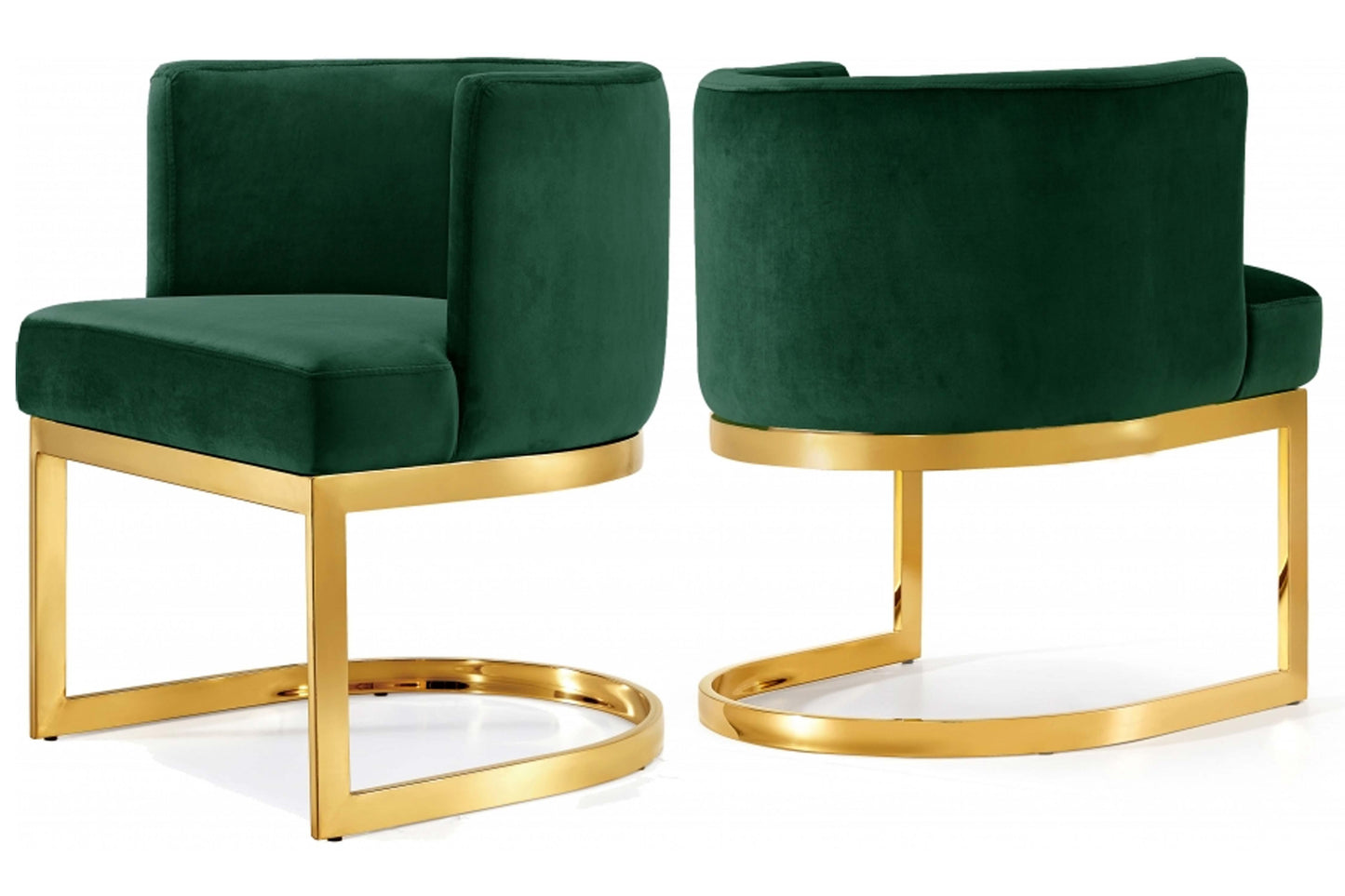 Gianna Velvet Dining Chair SKU: 718-C - Venini Furniture