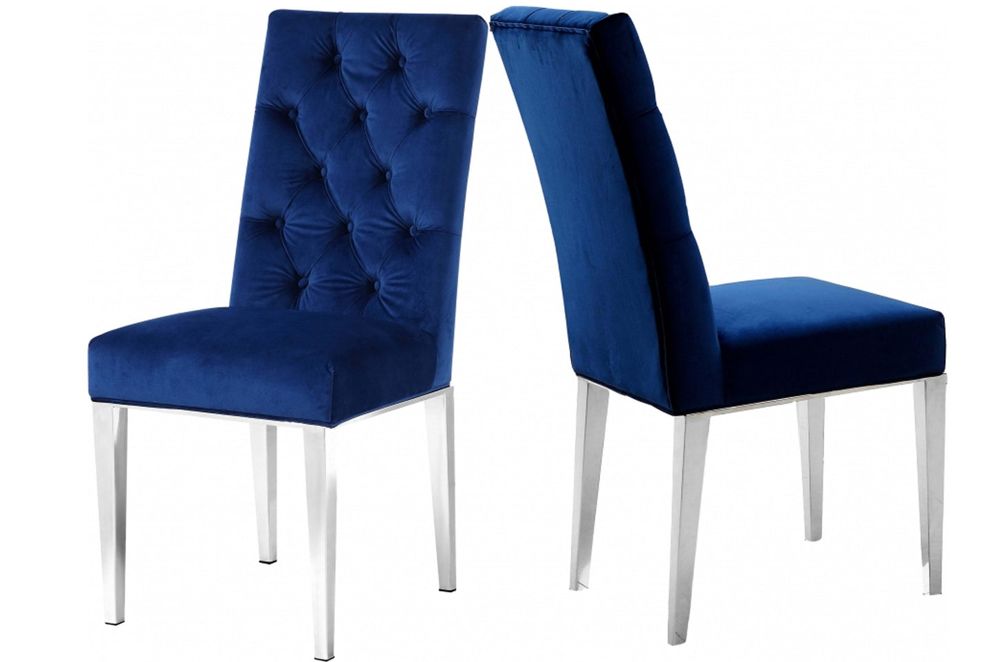 Juno Velvet 5PC Set SKU: 732-S5 - Venini Furniture