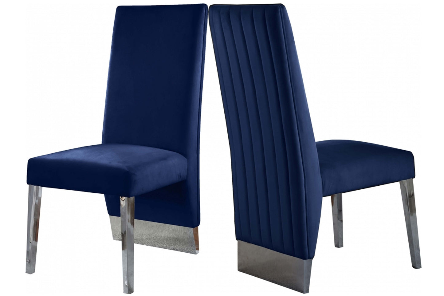 Porsha Velvet Dining Chair SKU: 756-C - Venini Furniture