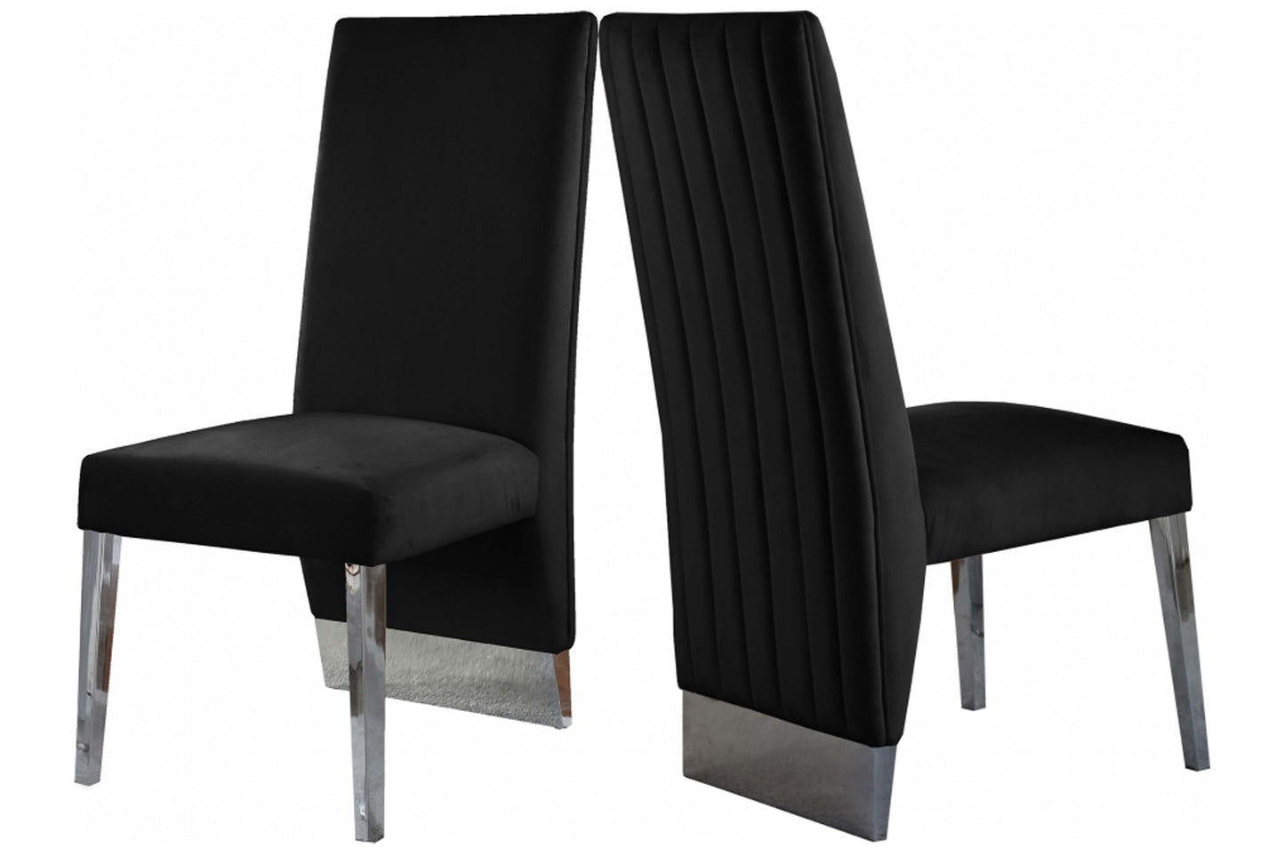 Porsha Velvet Dining Chair SKU: 756-C - Venini Furniture