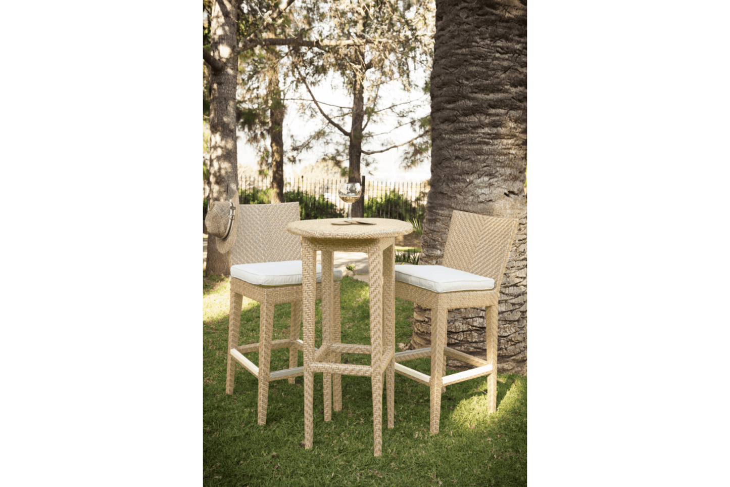 Austin 3 PC Pub Set SKU: PJO-3801-NAT-3PP - Venini Furniture