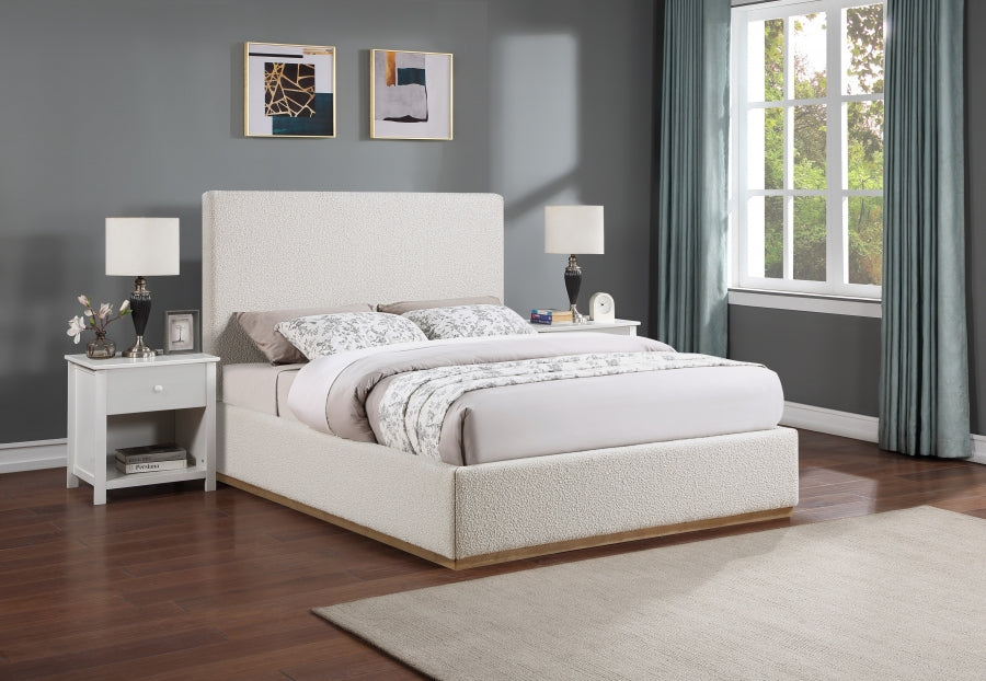 Monaco Boucle Fabric Bed SKU: Monaco