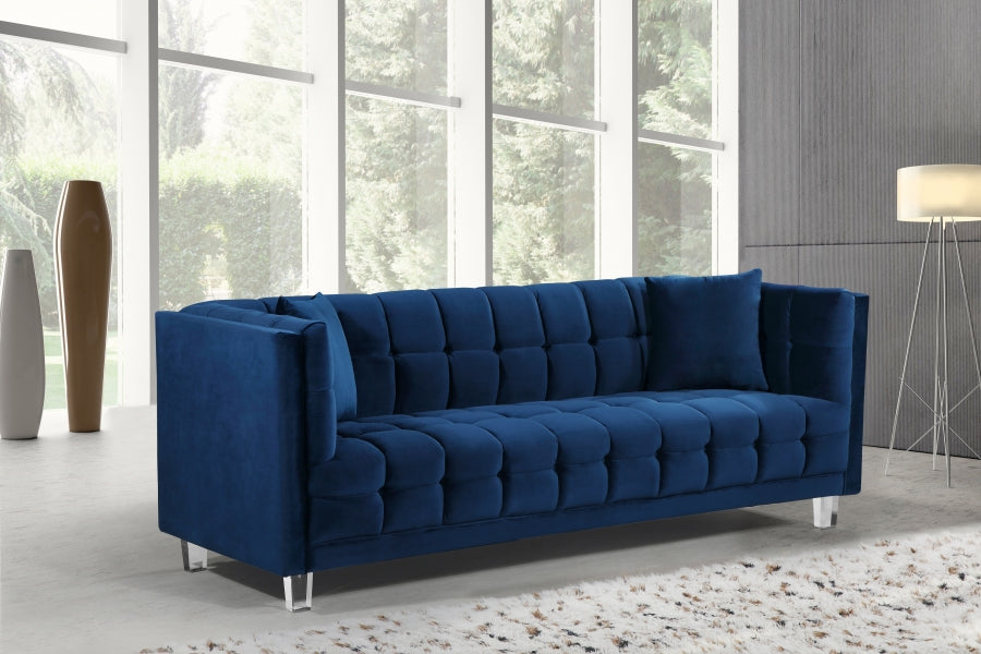 Mariel Velvet Sofa SKU: 629Sky-S