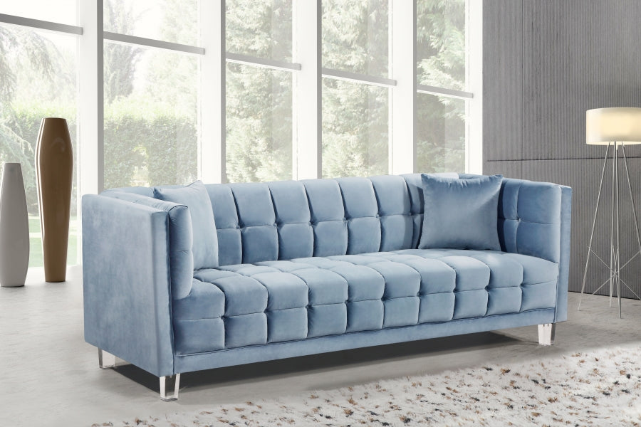 Mariel Velvet Sofa SKU: 629Sky-S