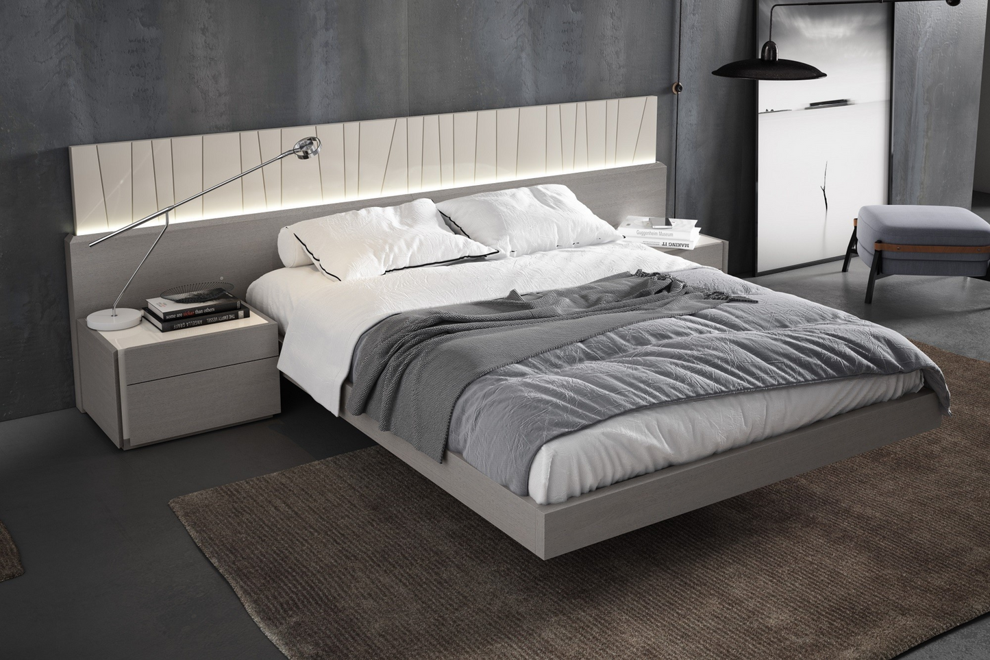 Porto Premium Bedroom Bed SKU: 17865