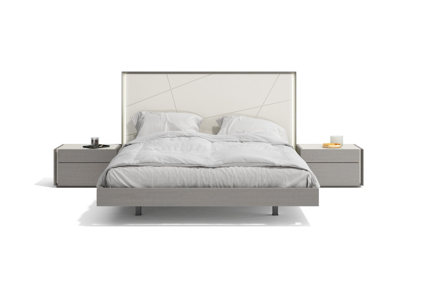 Sintra Premium Bedroom Bed in Grey SKU:17554