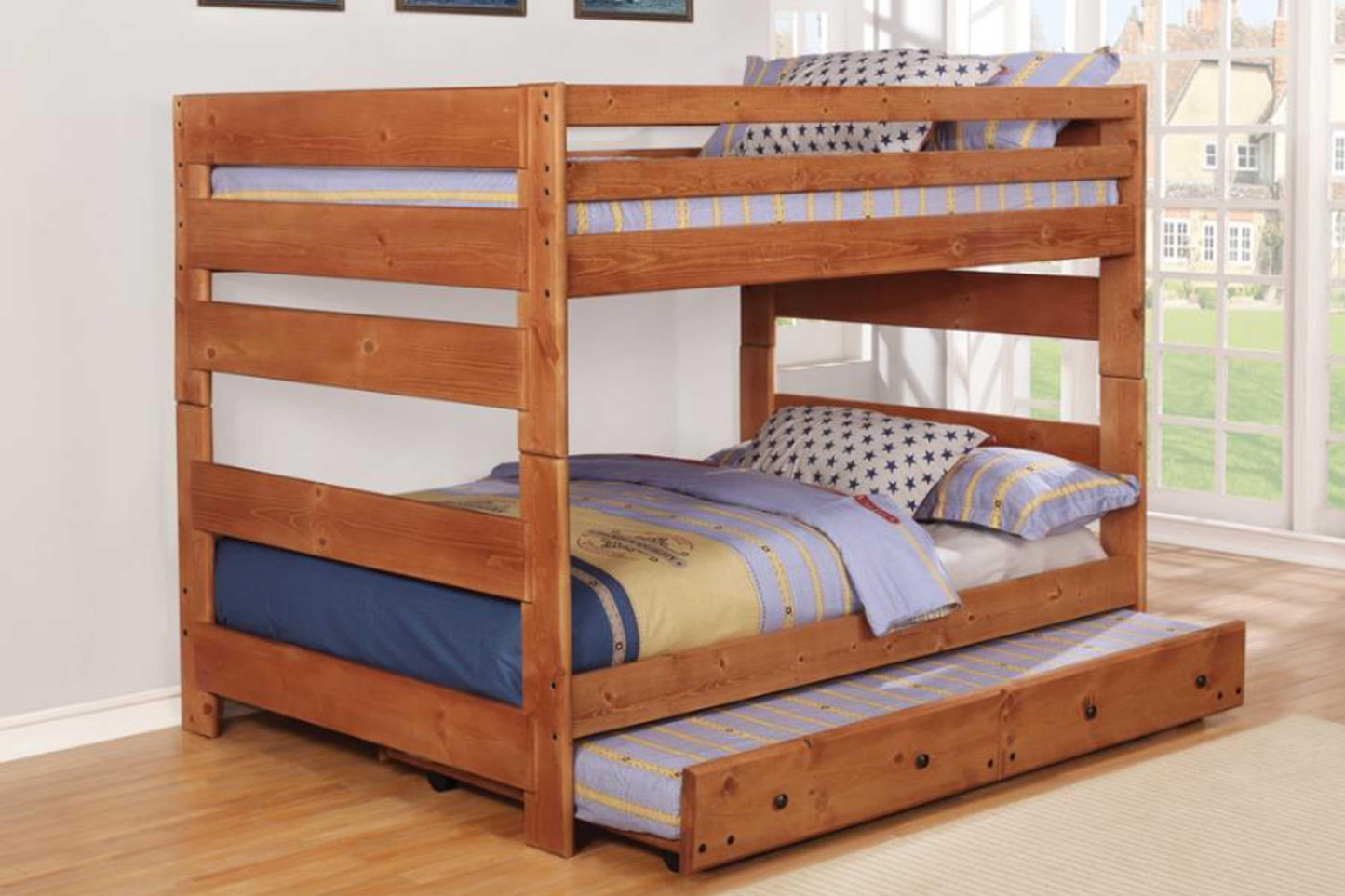 FULL / FULL BUNK BED MODEL 460096 - Venini Furniture