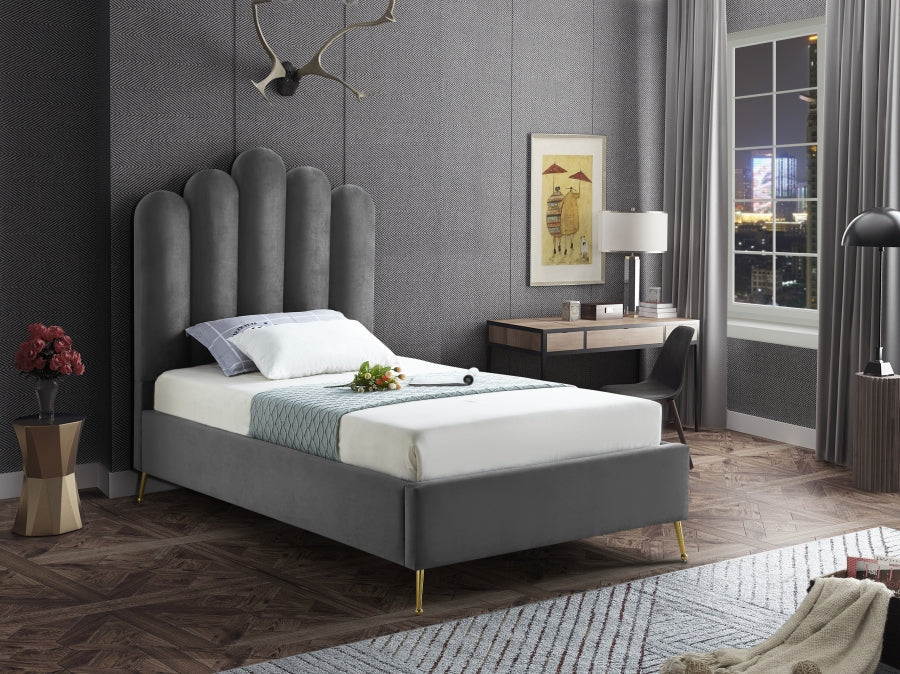 Lily Velvet Bed SKU: Lily