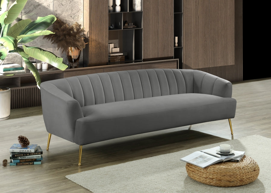 Tori Velvet Sofa SKU: 657-S