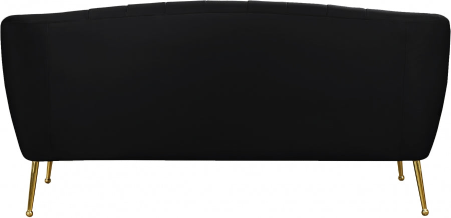 Tori Velvet Loveseat SKU: 657-L
