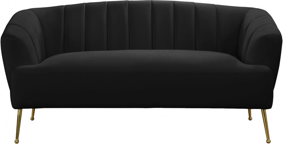 Tori Velvet Loveseat SKU: 657-L