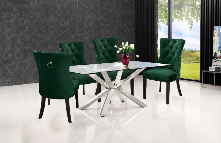 Nikki Velvet Dining Chair SKU: 740-C
