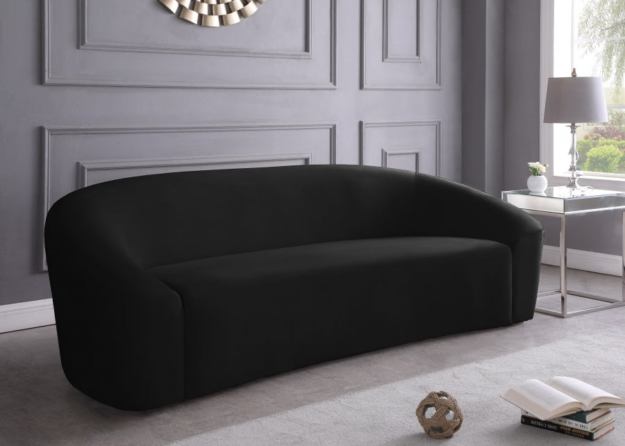 Riley Velvet Sofa SKU: 610-S