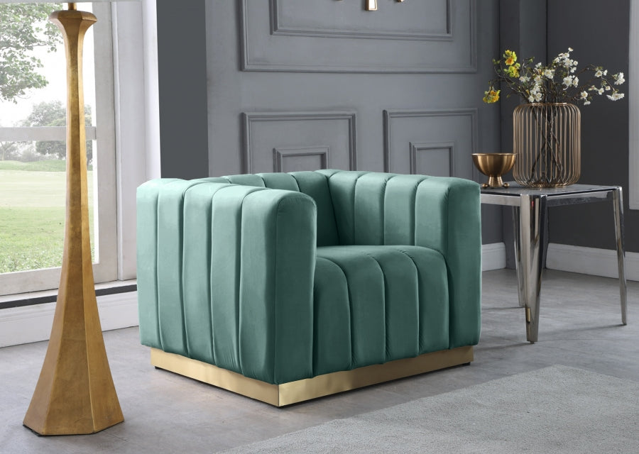 Marlon Velvet Chair SKU: 603-C
