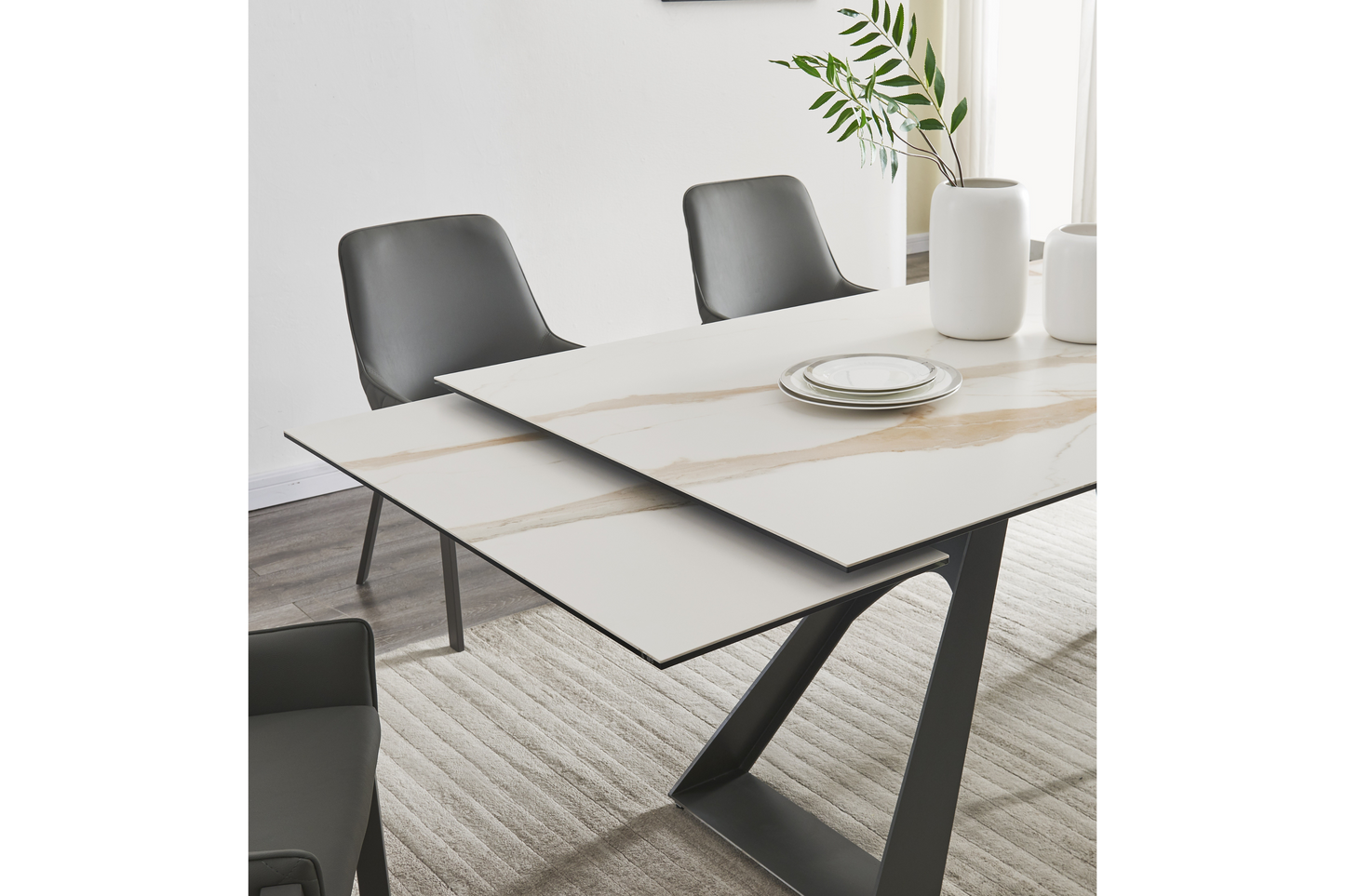 Swan Extensions Dining Table SKU: 17722