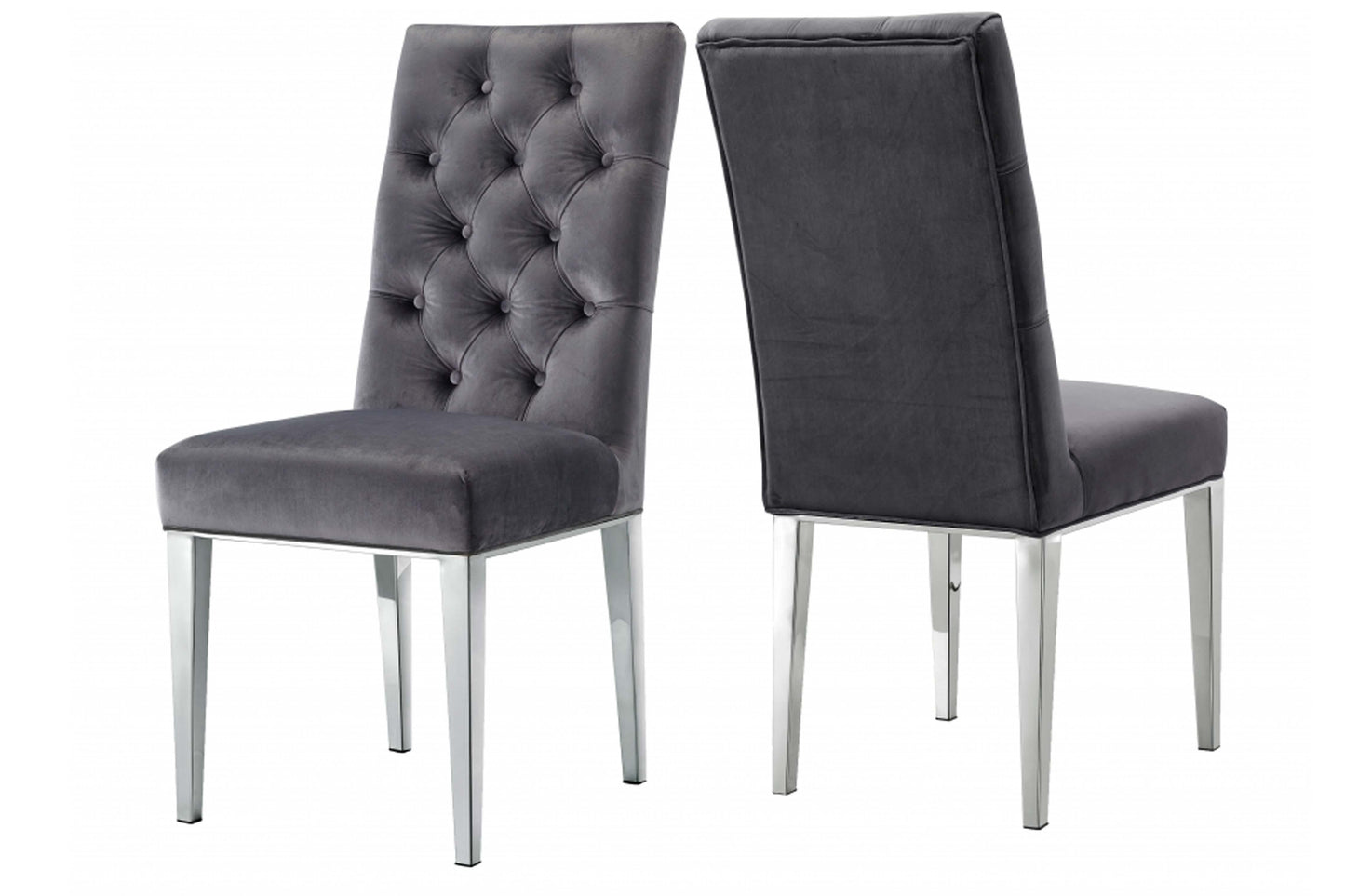 Juno Velvet Dining Chair SKU: 732-C - Venini Furniture