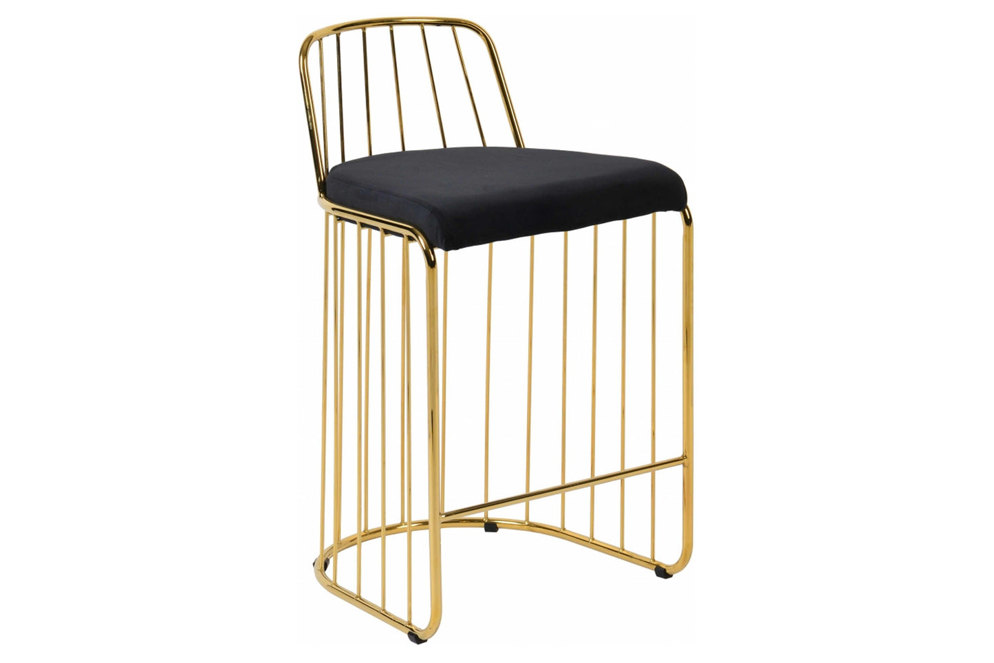Gio Velvet Counter Stool SKU: 759-760 - Venini Furniture