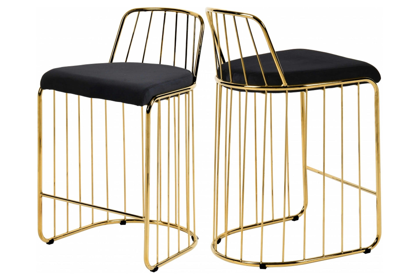 Gio Velvet Counter Stool SKU: 759-760 - Venini Furniture