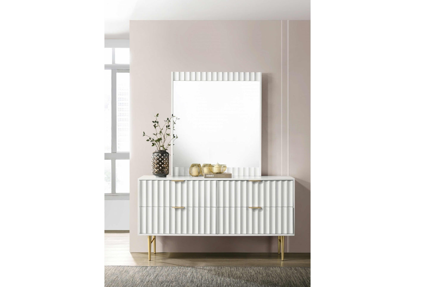 Modernist Dresser SKU: 801-D - Venini Furniture