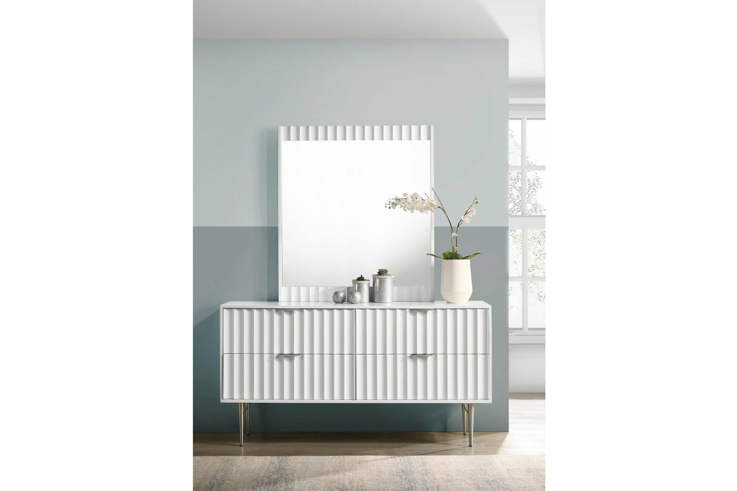 Modernist Dresser SKU: 801-D - Venini Furniture