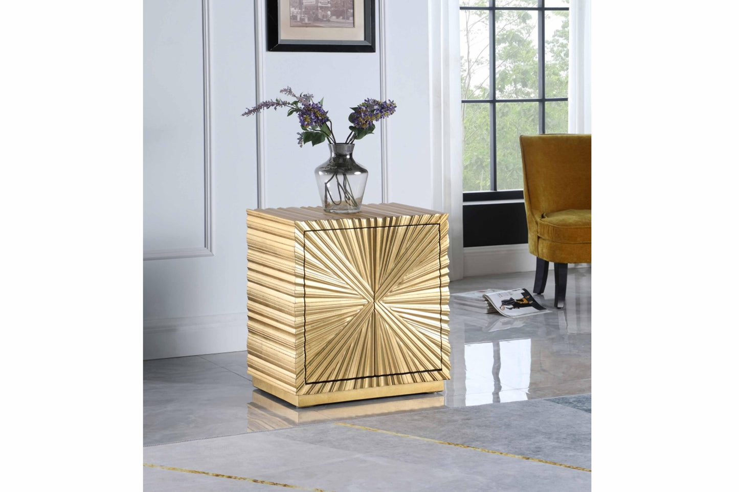 Golda Side Table SKU: 824 - Venini Furniture