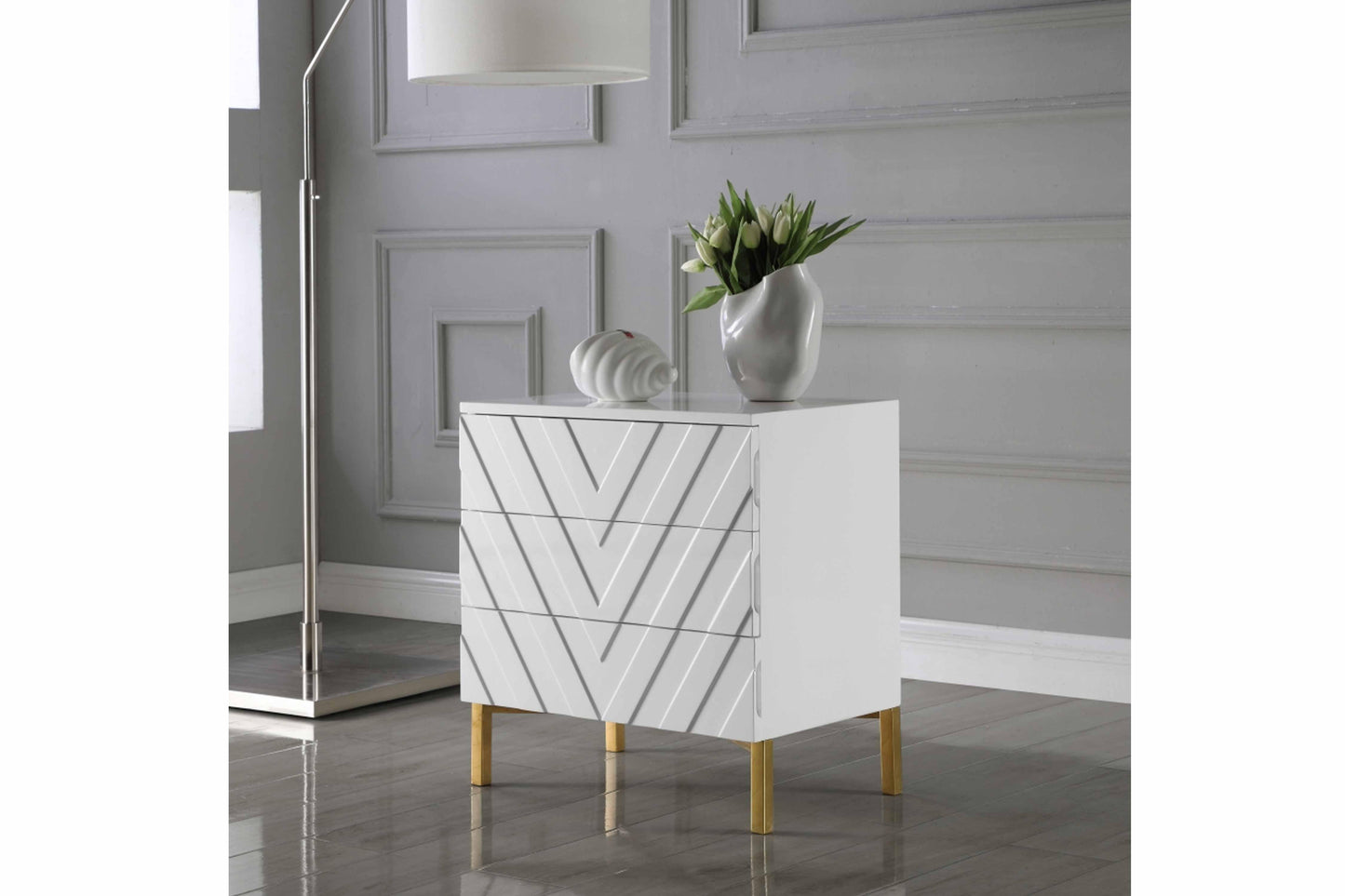 Collette Side Table SKU: 827-826 - Venini Furniture