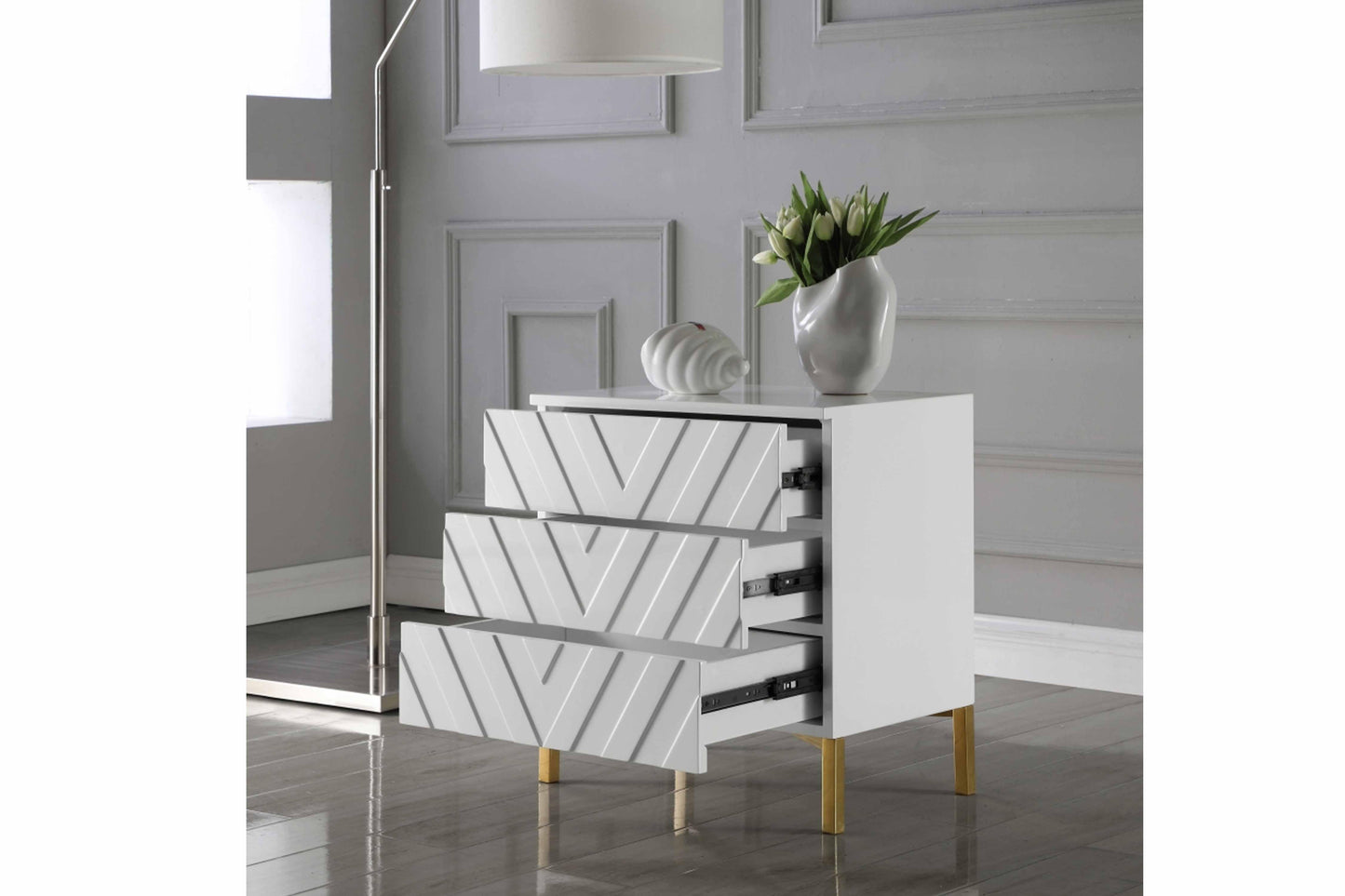 Collette Side Table SKU: 827-826 - Venini Furniture