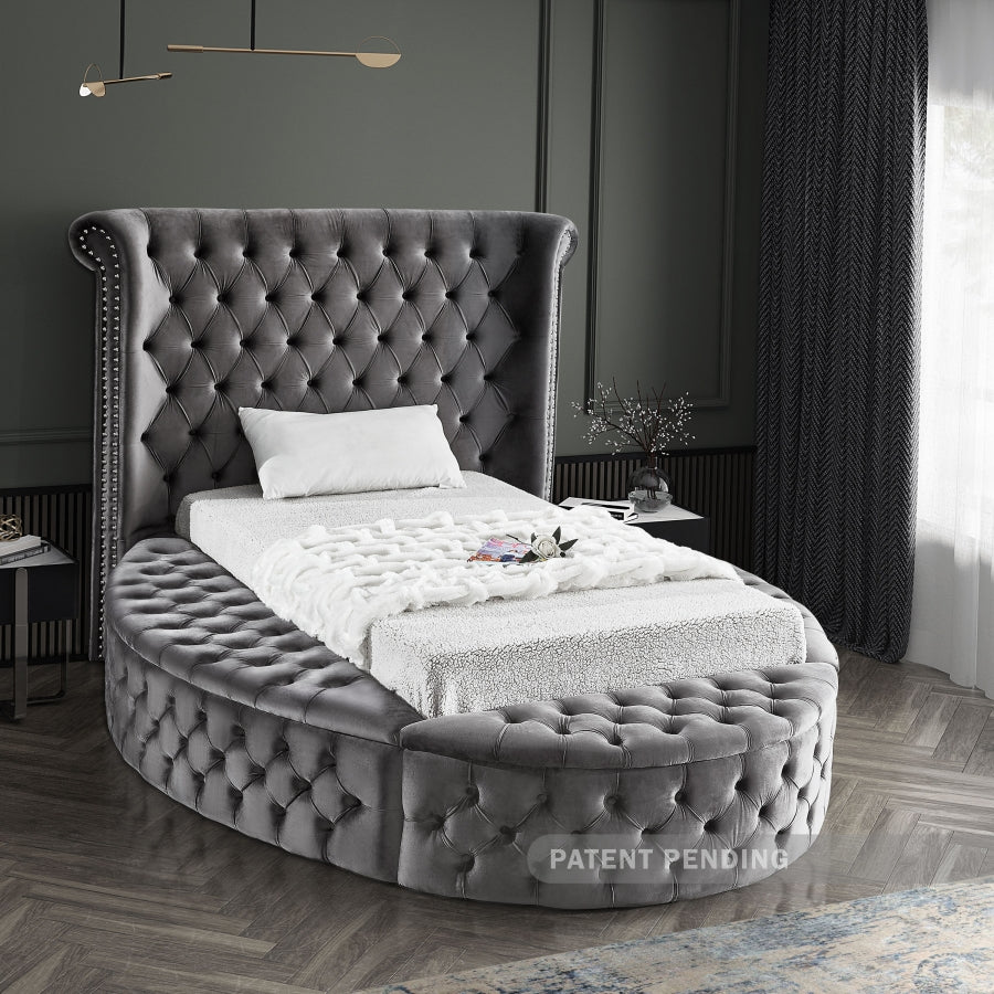 Luxus Velvet Bed SKU: Luxus