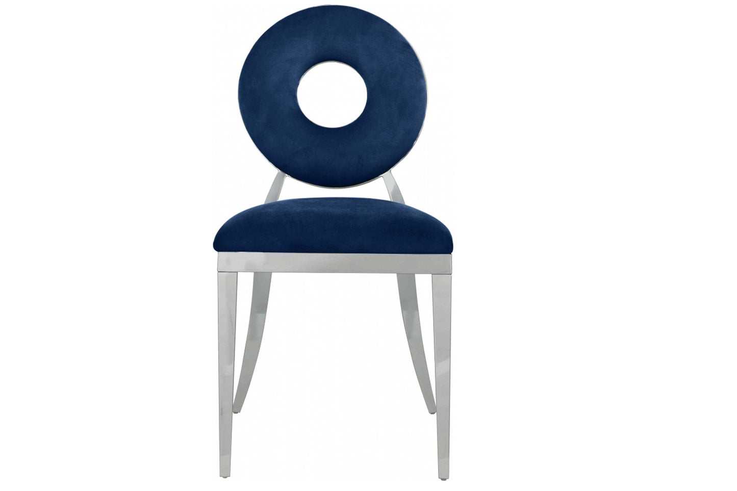 Carousel Velvet Dining Chair SKU: 859-C - Venini Furniture