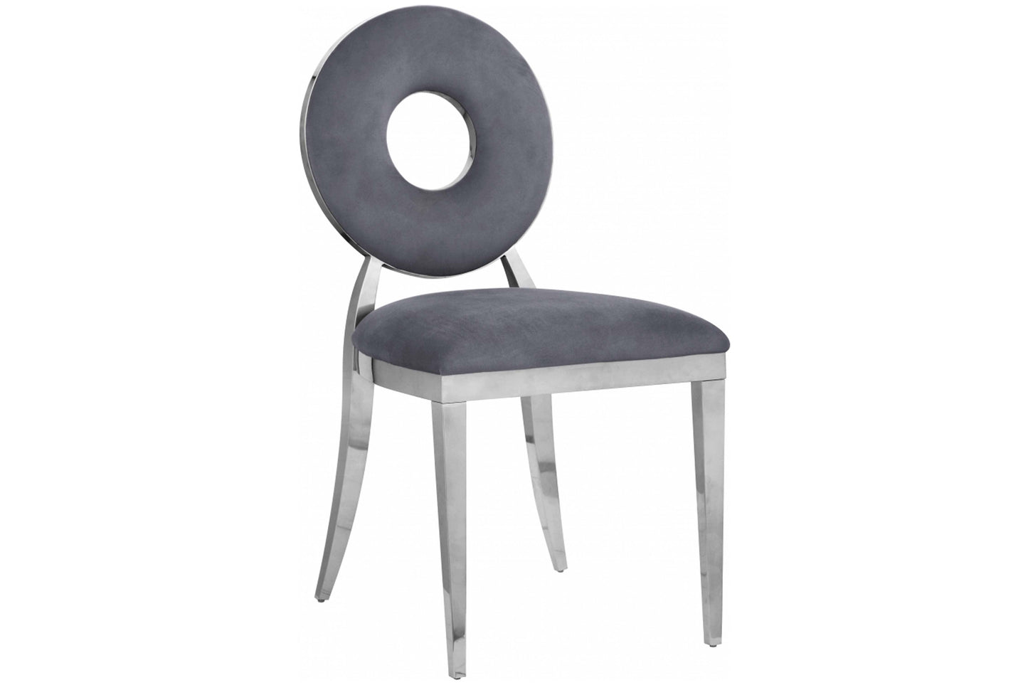 Carousel Velvet Dining Chair SKU: 859-C - Venini Furniture