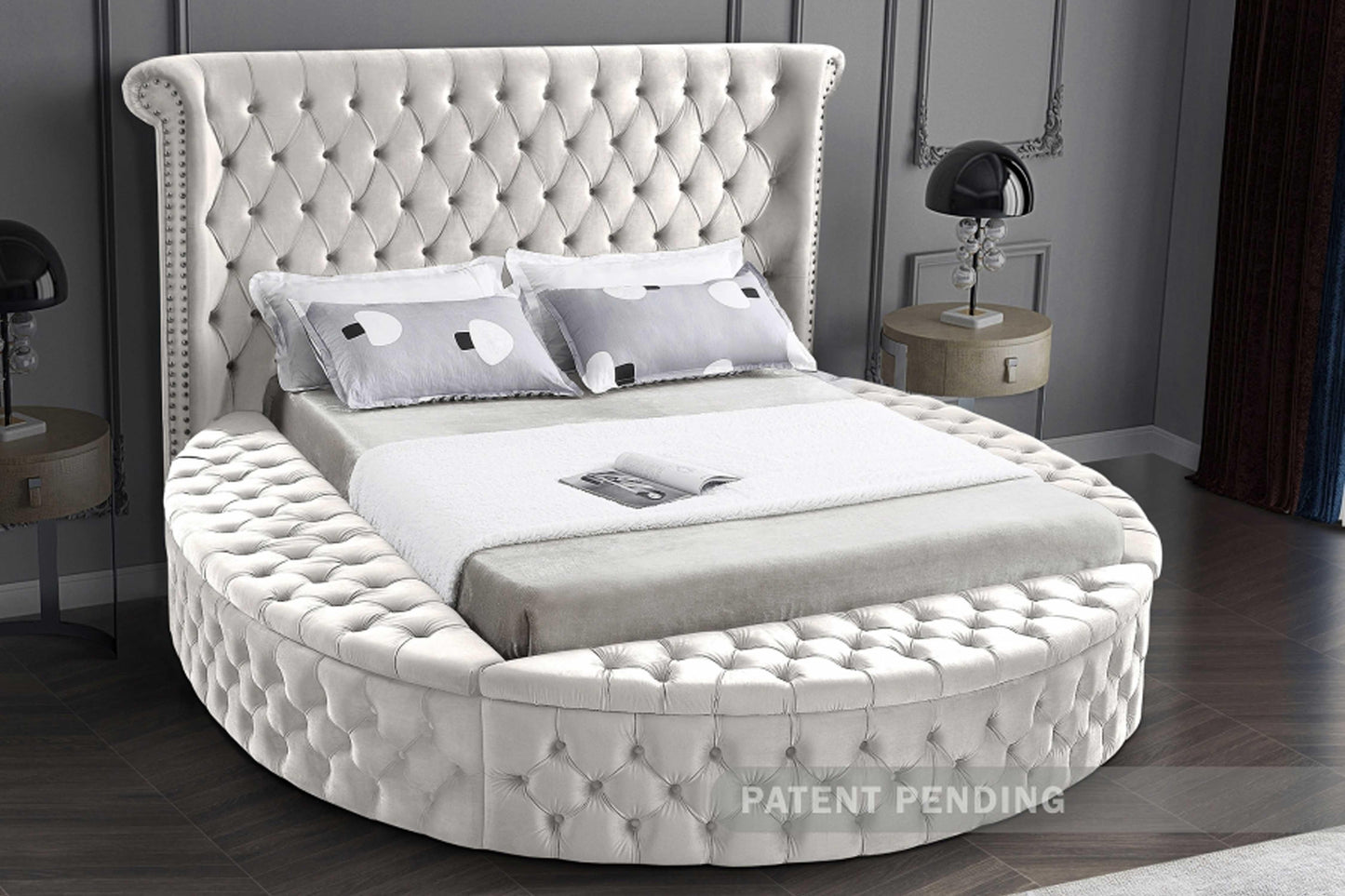 Luxus Velvet Bed SKU: Luxus - Venini Furniture