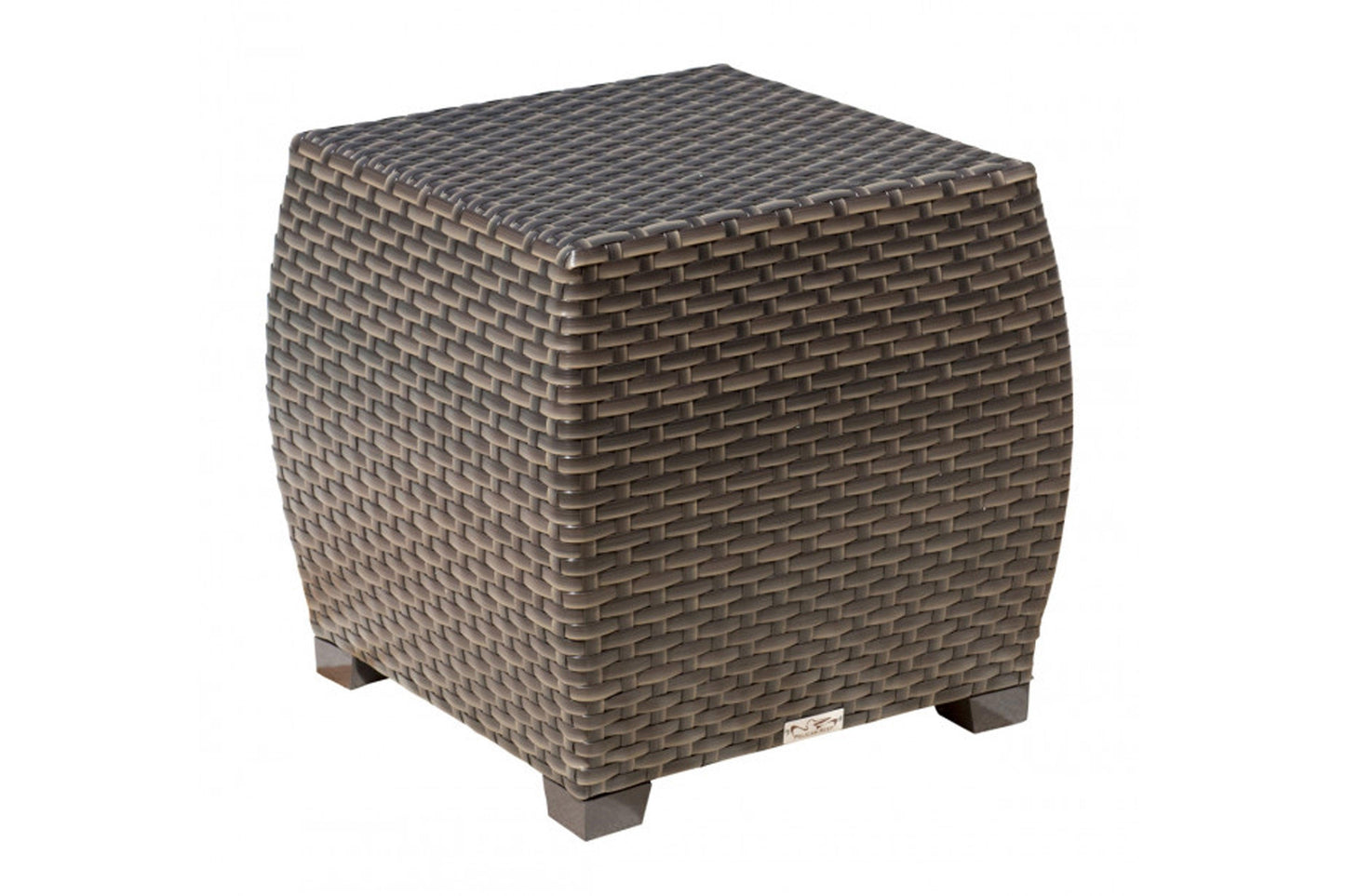 Samoa End Table SKU: 901-1347-ATQ-ET - Venini Furniture