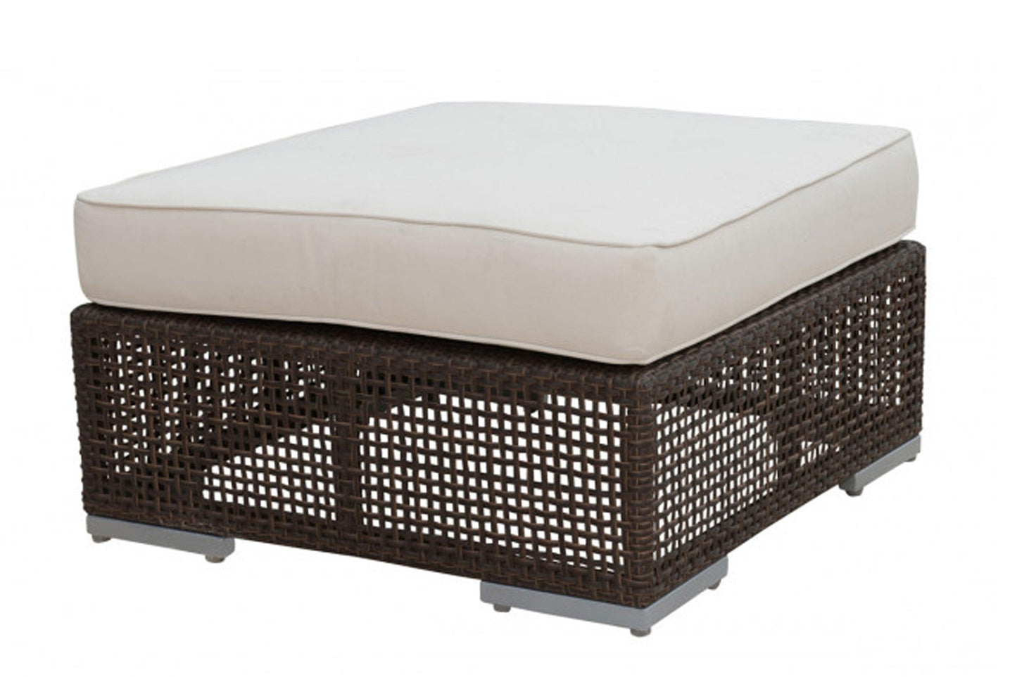 Atlantis Patio Ottoman SKU: 903-1323-JBP-O - Venini Furniture