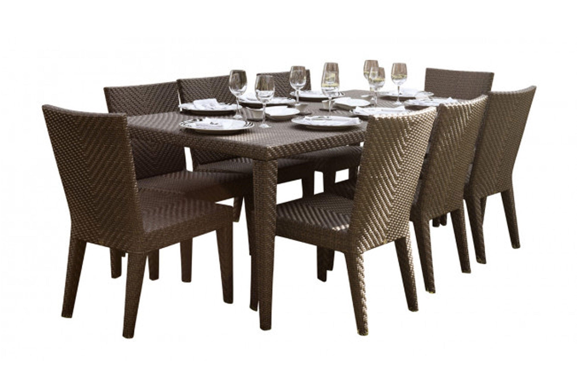 Atlantis 9 PC Dining Group SKU: 903-3308-JBP-9DS - Venini Furniture 