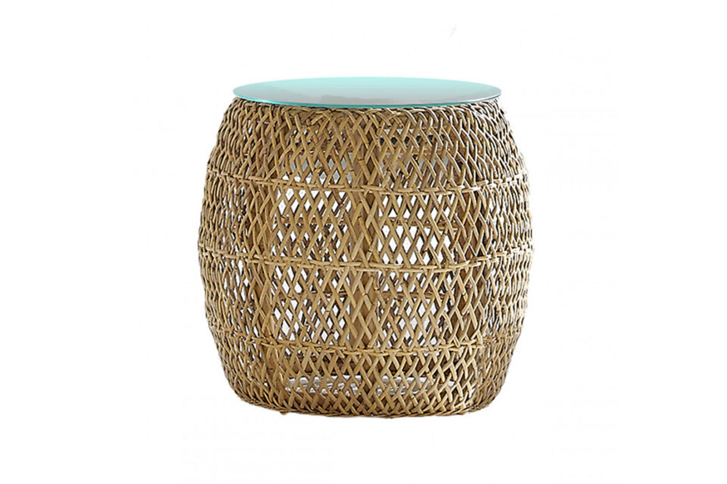 Sumatra end table with honey color. End table for the outdoor livingroom.