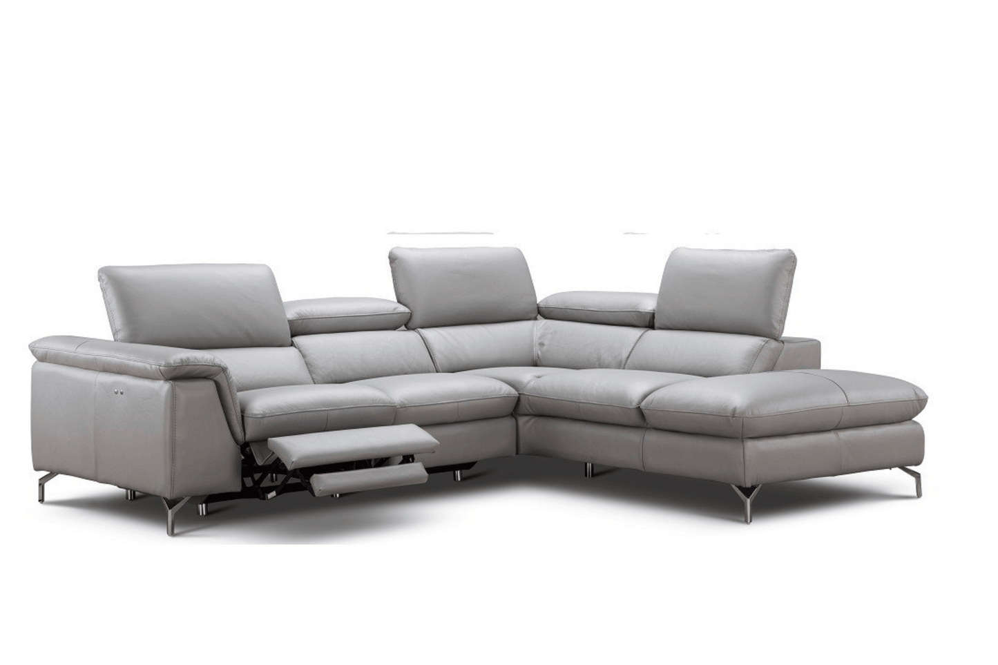 Viola Premium Leather Sectional - Venini Furniture 