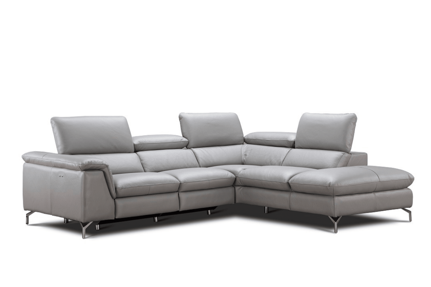 Viola Premium Leather Sectional - Venini Furniture 