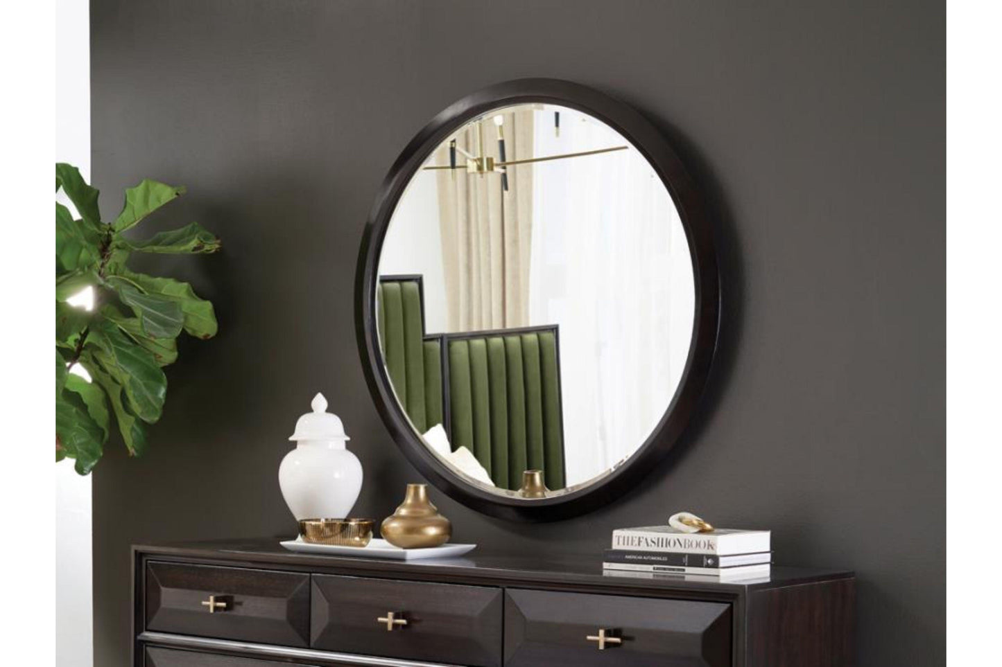 Black Mirror Model 222824 - Venini Furniture