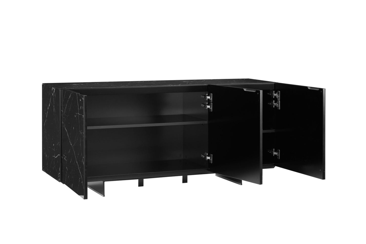 Stone Buffet-Server Model CB-34WH - Venini Furniture 