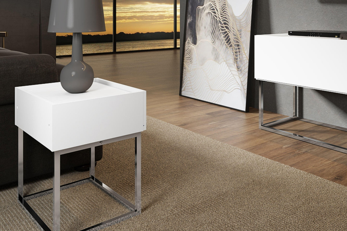 Noa Nightstand Model KD-B160 - Venini Furniture