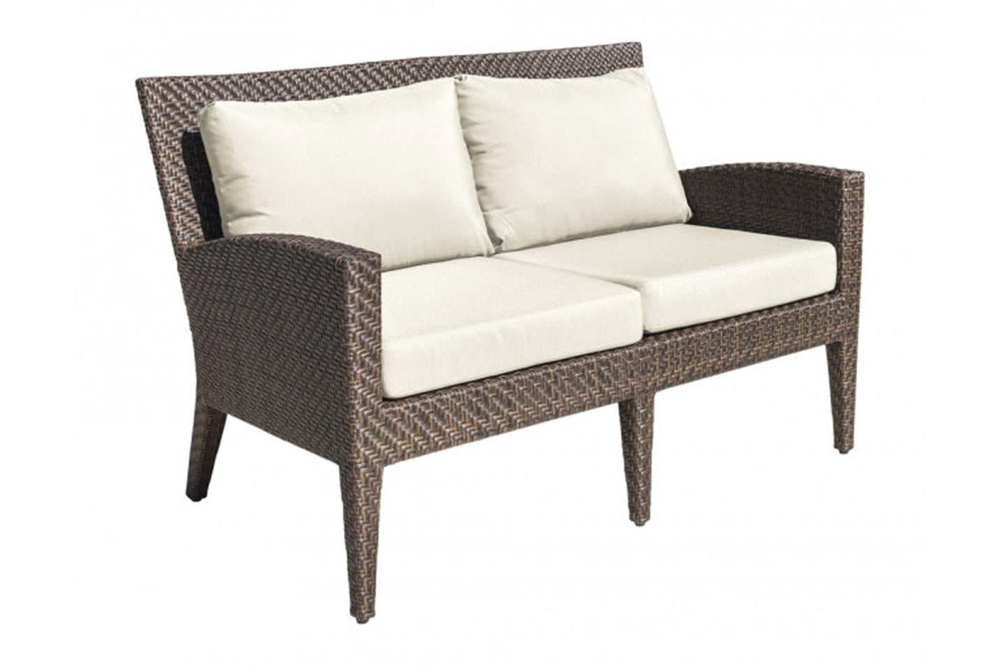 Oasis Loveseat w/off-white cushions SKU: PJO-2201-JBP-LS - Venini Furniture