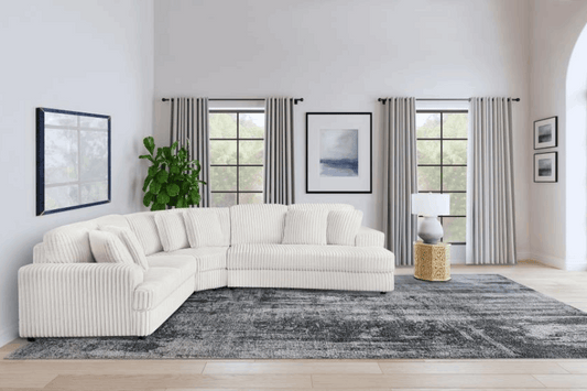 Emberson 3-piece Upholstered Modular Sectional Sofa Ivory 508851-S3