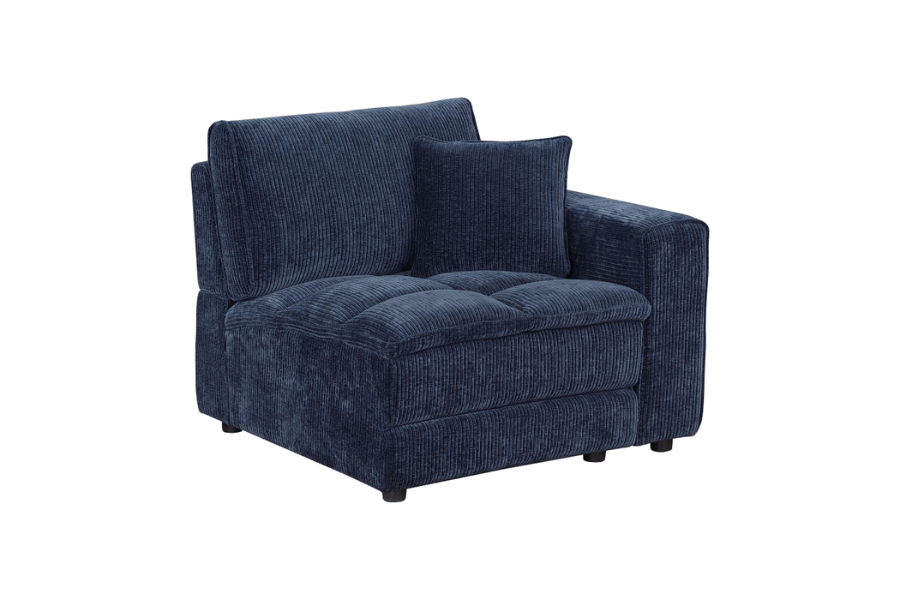 Atlantic 6-piece Upholstered Modular Sectional Sofa Blue 551821-SET Comming Soon